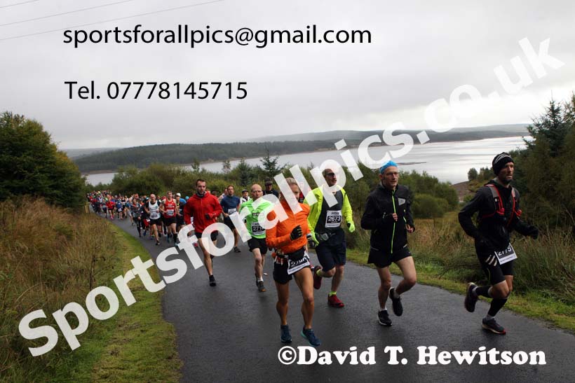 Kielder Marathon, 2021 Kielder Marathon and Half Marathon, Sunday, Octobr 3rd. Photo: David T. Hewitson/Sports for All Pics